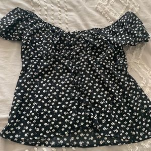 Off the shoulder shirt